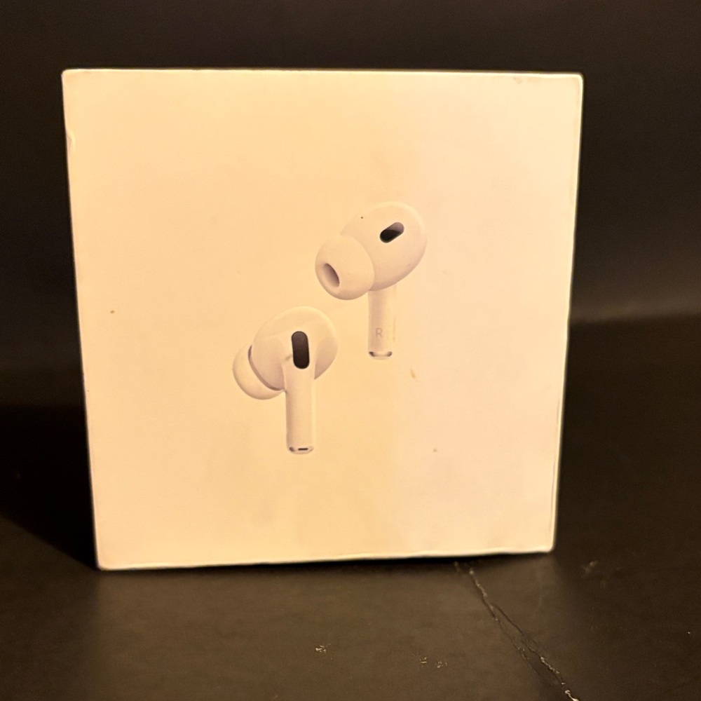 Apple AirPods Pro Packaging in White. Sealed